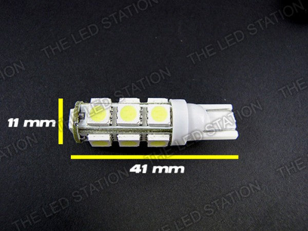 194 168 158 2825 SMD LED-13 Bulbs White Pair