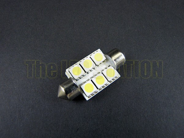 39mm 6-SMD LED White (Single)