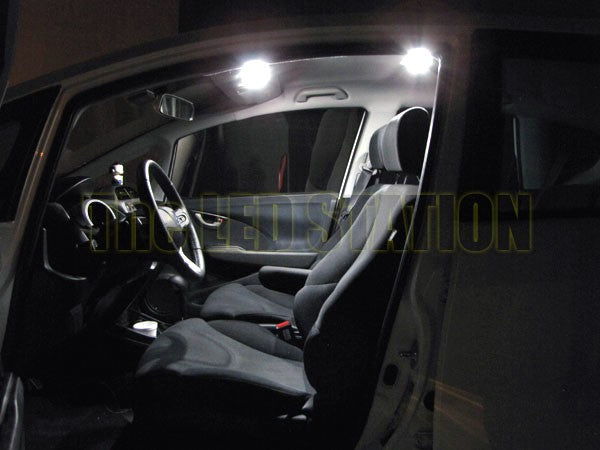 SMD LED Interior Light Kit (Map, Dome, Trunk) Honda Fit 2009-2014