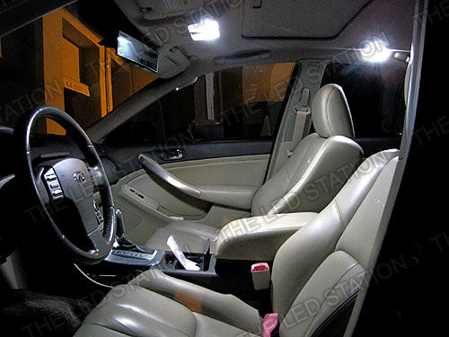 SMD White LED Interior Dome Map Light Kit 03-06 Infiniti G35 Sedan