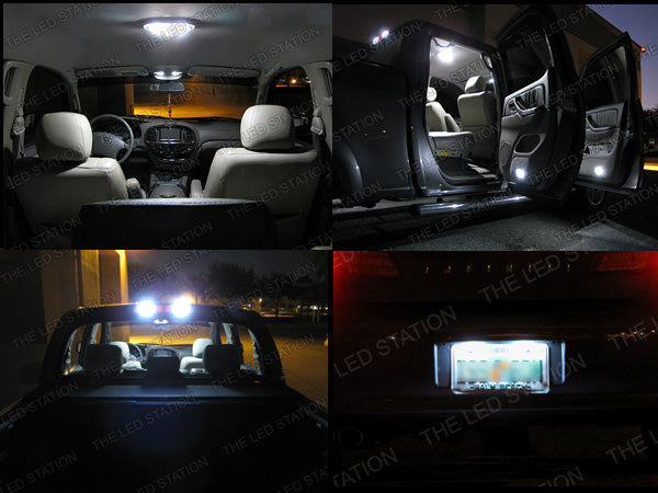 LED Interior, Cargo & License Plate Light Kit For 05-06 Toyota Tundra Double Cab (13 pc kit)