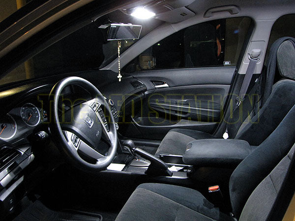 SMD White LED Dome Door Trunk License Plate Lights Kit Honda Accord 03-07