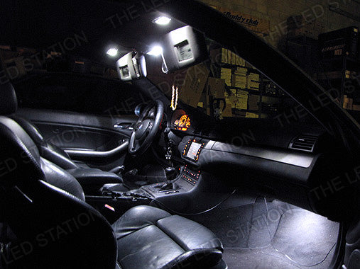 BMW E46 LED Light Kit Includes: Interior, dome, door, trunk, & license plate kit