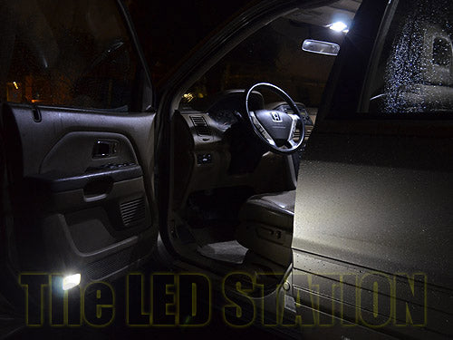 White LED Interior, Dome, Door, Trunk And License Plate Lights For 03-08 Honda Pilot