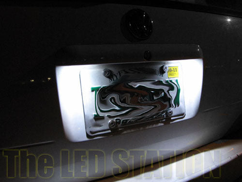 White LED Interior Dome, Door, Map, Vanity, Trunk And License Plate Lights Kit For 99-05 Jetta MK4