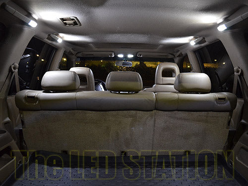 White LED Interior, Dome, Door And Trunk Lights For 03-08 Honda Pilot