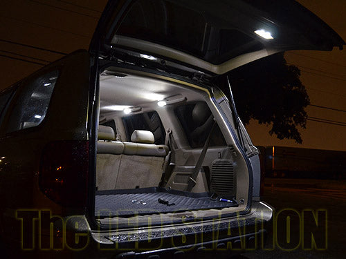 White LED Interior, Dome, Door And Trunk Lights For 03-08 Honda Pilot