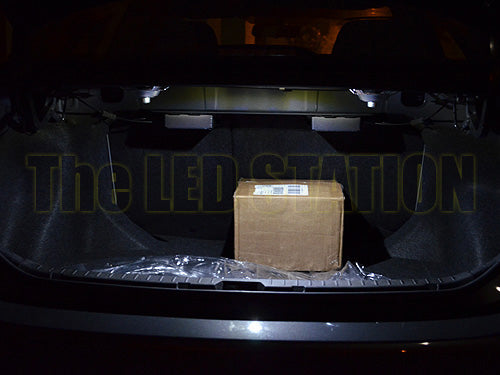 White LED Interior Lights Trunk License Plate Lights Kit for Camry 2007-2011 (8 pcs kit)
