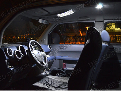 White LED Interior Dome, Map And Cargo Lights For Element -