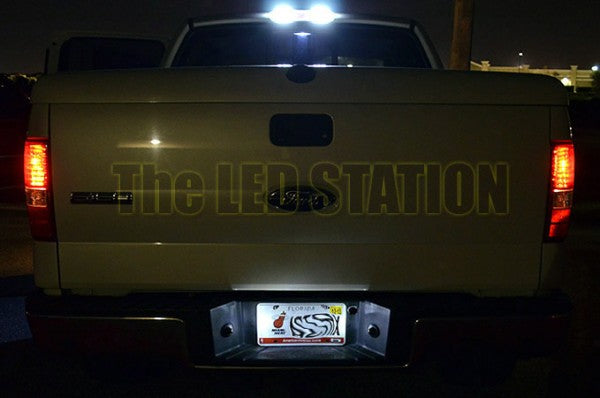 White SMD LED interior Map, Dome, Cargo and License Plate Lights For 04-08 F150 Crew Cab
