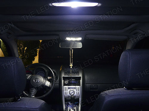 White LED Interior Dome Lights For 05-09 Scion TC