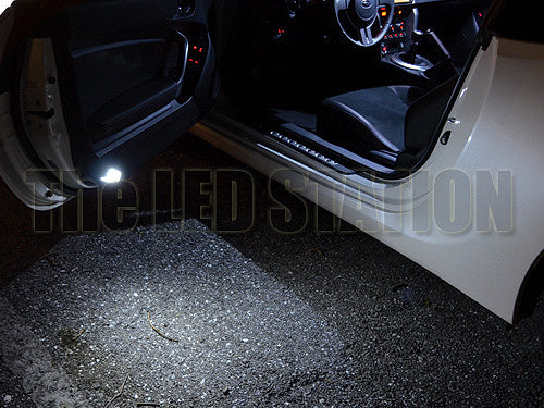 White LED Interior, Dome, Door, Trunk And License Plate Lights Package for 86, BRZ & FR-S (6 pc kit)