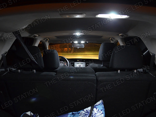 White SMD LED Interior Lights Package For 2012-2016 Honda CRV