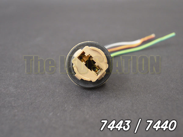 7440 7443 Light Socket Pigtail Harness (Pair)