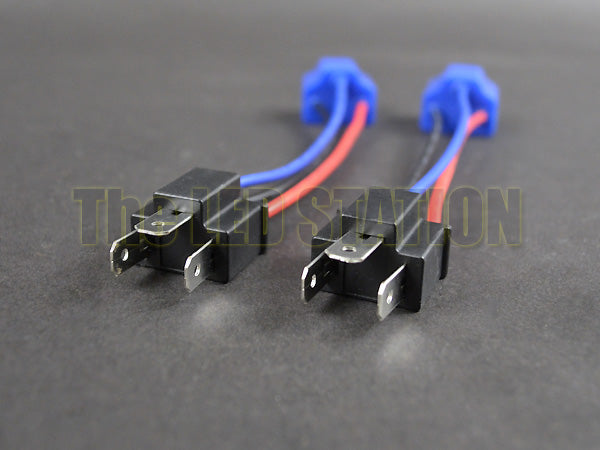 H4 9003 Ceramic Sockets Plugs Harness