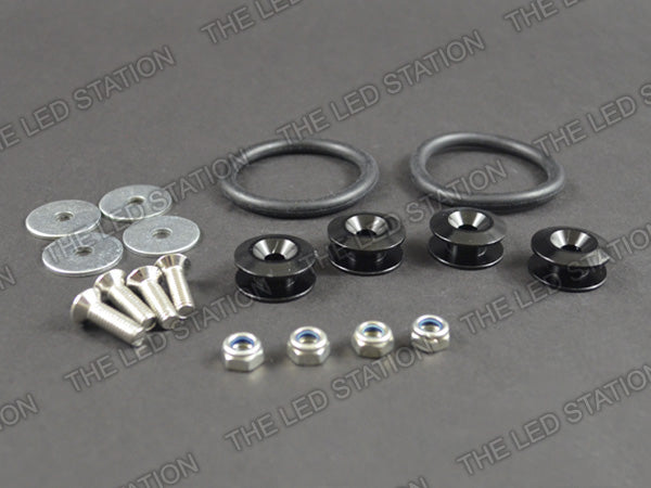 Universal Bumper Quick Release Kit - Black