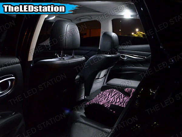 SMD LED Interior and License Plate Lights for Infiniti M37 2011-2013 (13 pcs kit)