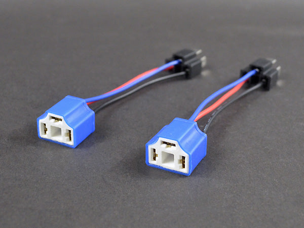H4 9003 Ceramic Sockets Plugs Harness