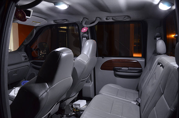 F350 99-07 LED Interior Lights Dome Map