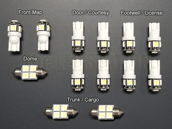 Interior LED Conversion Kit for 2010-2019 Toyota 4Runner (13 pcs kit)