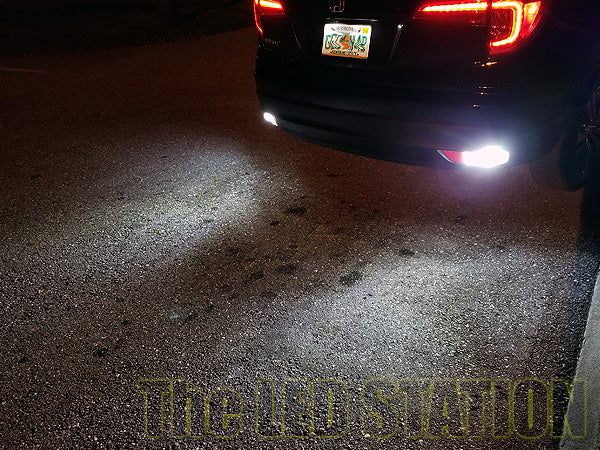 White LED Back Up Reverse Lights Honda Pilot 2016-2018