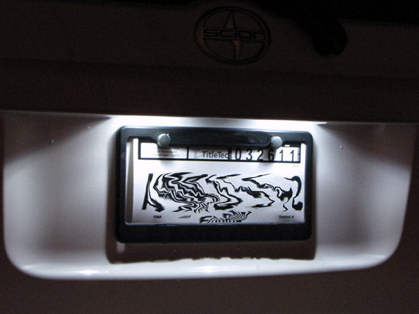 White LED Interior and License Plate Lights (Map, Dome, Trunk, Vanity and License Plate) For 2016-2018 Toyota RAV4