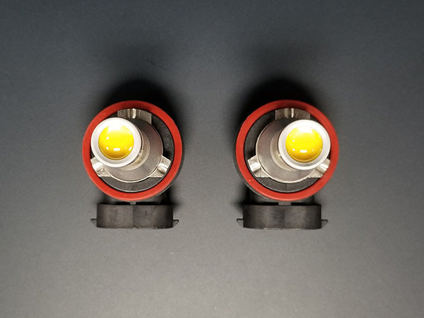 H11 Yellow LED Fog Light Bulbs COB Type (Pair)