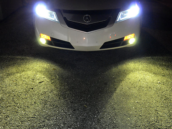 9005 Yellow LED Fog Light's COB Type (Pair)