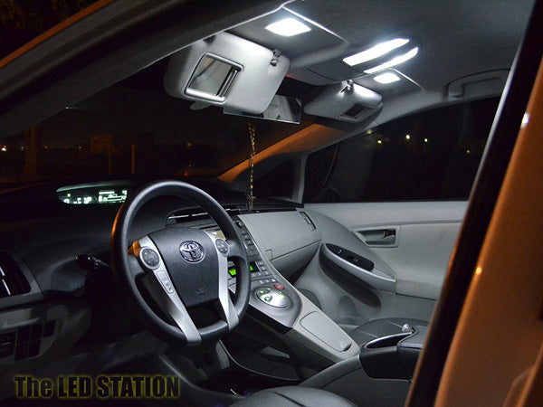 LED Dome, Vanity, Trunk and License Plate Lights Kit (10 pc kit) For 2010-2015 Prius