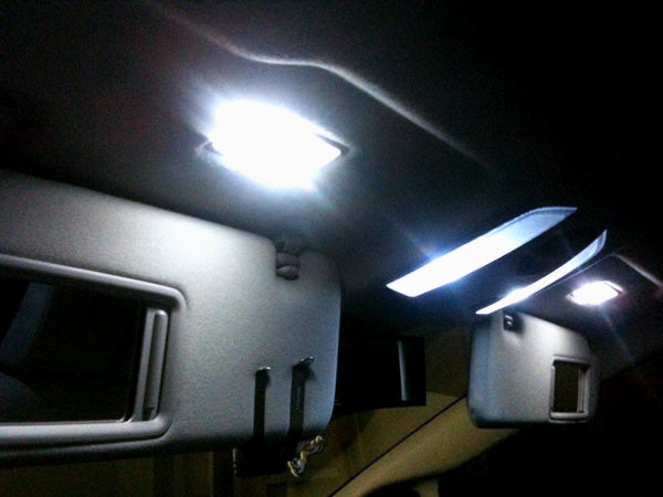 LED Dome, Vanity, Trunk and License Plate Lights Kit (10 pc kit) For 2010-2015 Prius