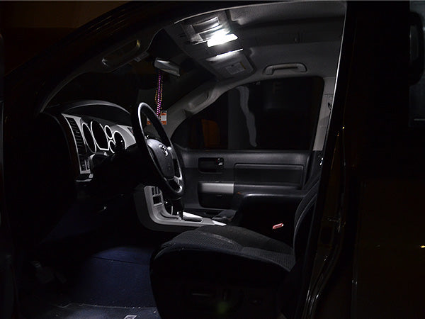 White LED Interior and License Plate Lights Package 07-13 Tundra (10 pcs)