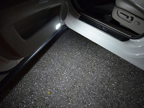 White LED Step Courtesy and Door Lights For 2007-2012 RDX
