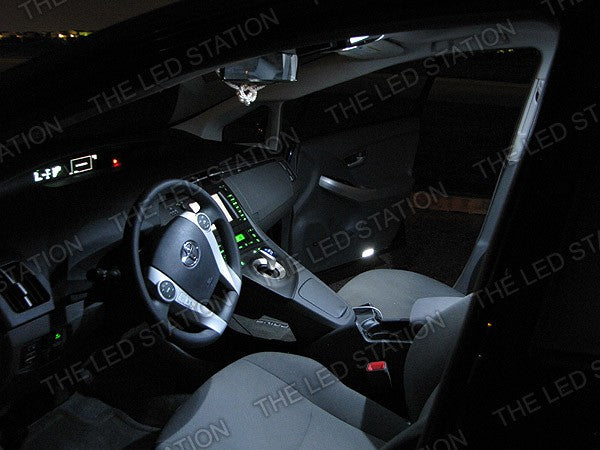 LED Interior Lights and License Plate Lights Package (8 pc kit) For 2010-2015 Toyota Prius