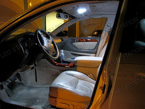 White LED Interior Dome, Door, Map, Trunk And License Plate Light Kit For Lexus GS300 98-04