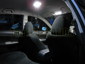 LED Interior & License Plate Lights For 08-12 Subaru Impreza WRX Hatchback (6 bulbs)