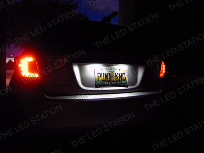 08-12 Impreza WRX Hatchback White LED License Plate Lights