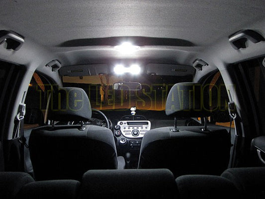 SMD LED Interior Light Kit (Map, Dome, Trunk) Honda Fit 2009-2014