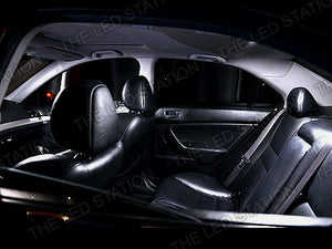 White LED Interior Dome / Map / Door / Trunk Light Kit - Acura TSX 04-08