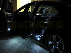 White LED Interior Light Kit (Dome, Courtesy, Trunk and License Plate) For 2009-2014 Acura TSX