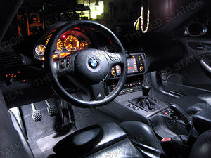 BMW E46 LED Light Kit Includes: Interior, dome, door, trunk, & license plate kit