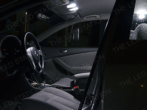 White SMD LED Interior Light Package for 07-12 Nissan Altima 4dr