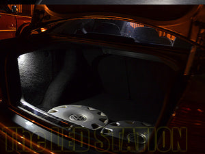White LED Interior Dome, Door, Map, Vanity, Trunk And License Plate Lights Kit For 99-05 Jetta MK4