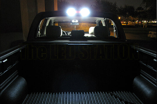 White LED Rear Cargo Lights For 07-12 Chevy Silverado