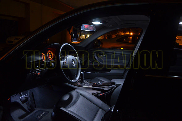 White LED Complete Interior Light Kit For 07-11 3 Series E90 Sedan