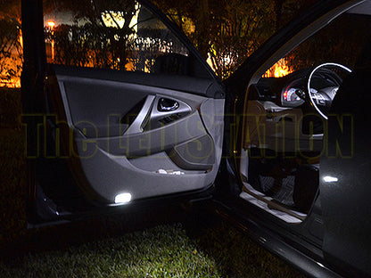White LED Interior Lights Trunk License Plate Lights Kit for Camry 2007-2011 (8 pcs kit)