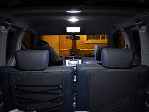White LED Interior Dome, Map And Cargo Lights For 09-11 Honda Element