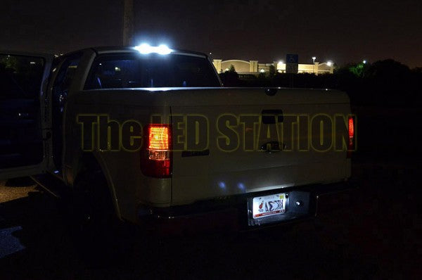 White SMD LED Rear Cargo Lights For 04 08 Ford F150 theLEDstation