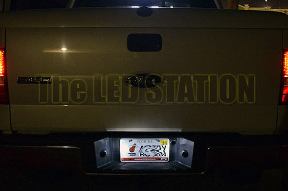 White SMD LED License Plate Lights For 1999-2007 Ford F-350