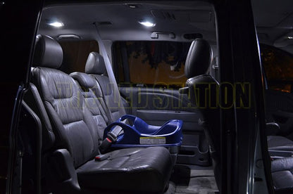 White LED Interior Dome Lights Kit For 05-10 Honda Odyssey