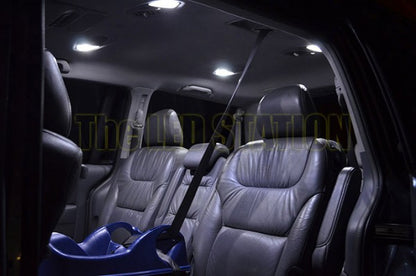 White LED Interior Dome Lights Kit For 05-10 Honda Odyssey